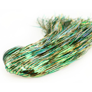 Tinsel Blend Hair, Golden Green