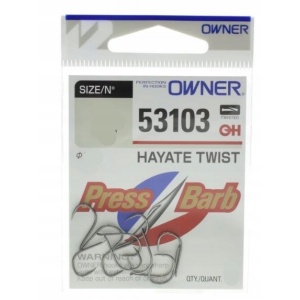 Aγκίστρια HAYATE TWIST 53103 OWNER