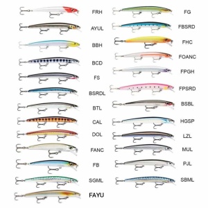 Τεχνητό ψαράκι  MAX RAP® της Rapala13cm-15gr και11cm-15gr