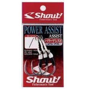 SHOUT POWER ASSIST HOOKS 2/0