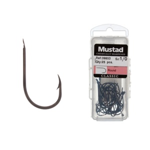 Αγκίστρια MUSTAD 39853 καφέ